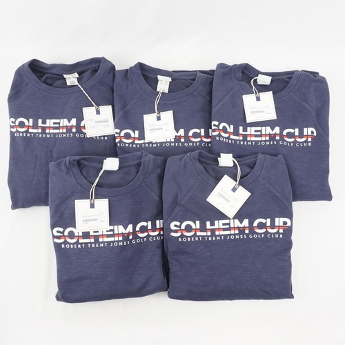 Gear For Sports Robert Jones Golf Club Solheim Cup 2024 Sweatshirts Lot of 5