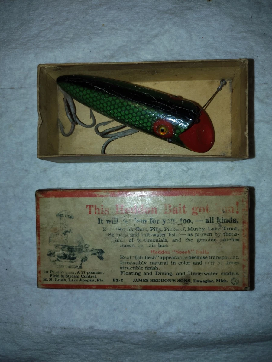 Heddon Vintage Fishing Lures with Original Box for sale | eBay