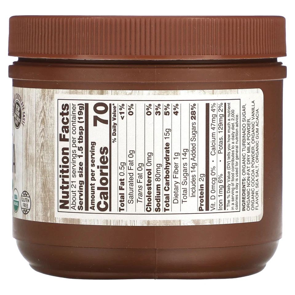Cacao caliente orgánico, 14 oz (397 g) Foto 2 de 2