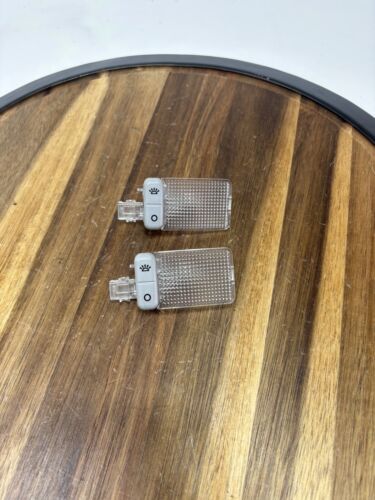 Pair Of INTERIOR INNER SUN VISOR SUNVISOR DOME LIGHT LAMP 2009 LAND ROVER LR2