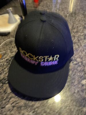 Brand New Rockstar Energy Fitted Hat 7 3 8 Ebay