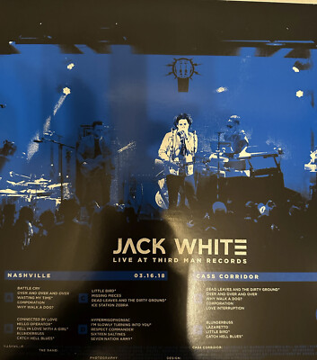 Jack White   Live At Third Man Records - Nashville & Cass Corridor * Mint * Ltd