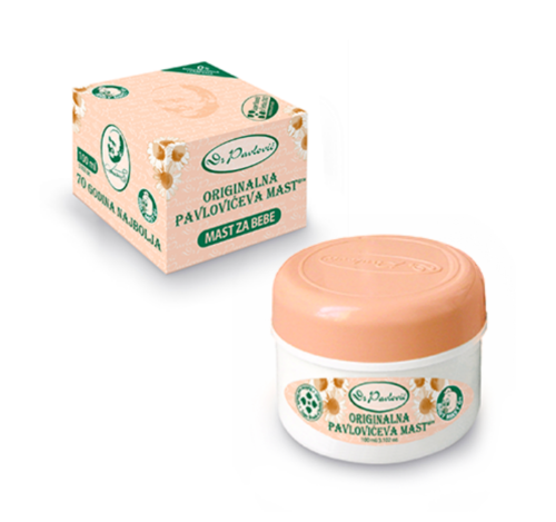 Original Pavlovic Creme - BABY CARE OINTMENT - Pavloviceva mast - 100ml - Afbeelding 1 van 3