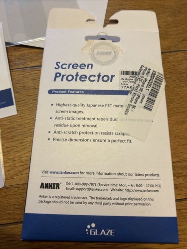 Anker Screen Protector iPhone 5/5S/5C - Picture 6 of 6