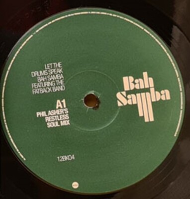 Bah Samba ‎– Let The Drums Speak Bah Samba Featuring The Fatback Band – Let The Drums Speak