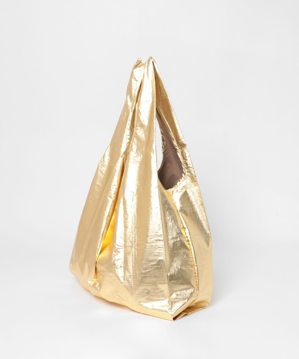 BAGGU STANDARD Reusable Bag メタリックカッパー BAGGU STANDARD Metallic Reusable Tote Shopping Bag Foldable