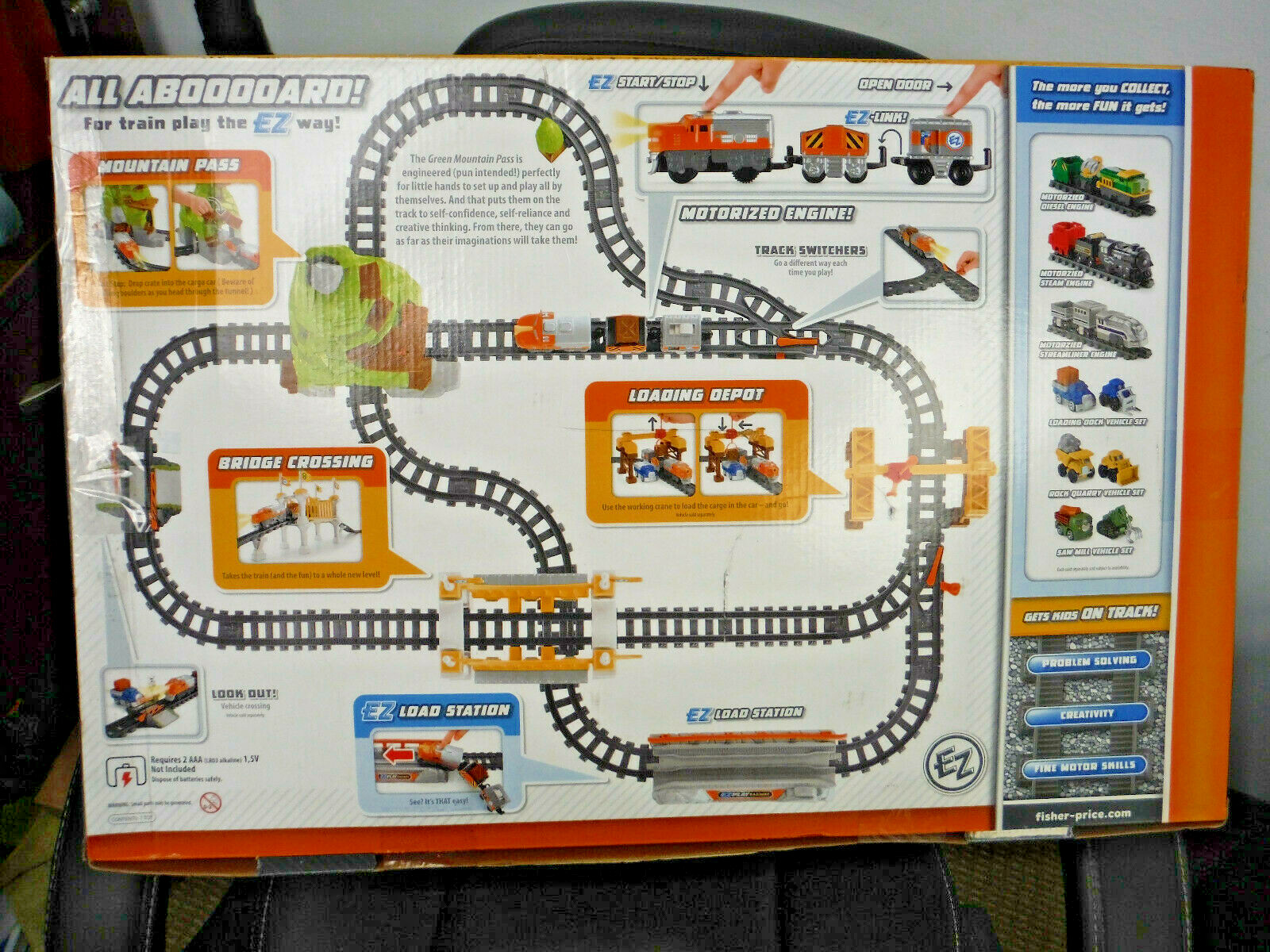 ez play railway motorized engine