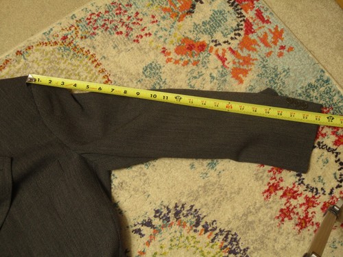 GIORGIO ARMANI Sport Coat Collezioni Label Italy 42R US Brown 100% Wool - Picture 5 of 9