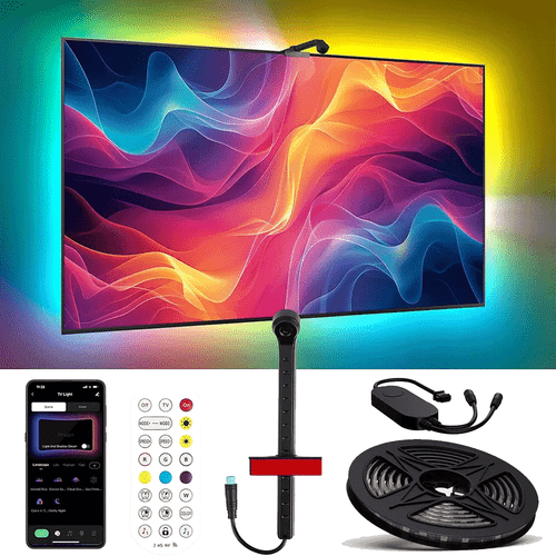 LED Lights for TV 55-60 Inch, 12.5FT Beede TV LED Backlight Kit with Bluetooth A - Picture 3 of 12