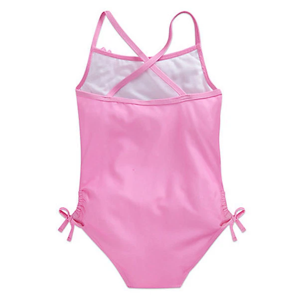 NUEVO CON ETIQUETAS Disney Store Princesa Bella Traje de Baño La Bella y la Bestia UPF 50+ Niñas Foto 2 de 4