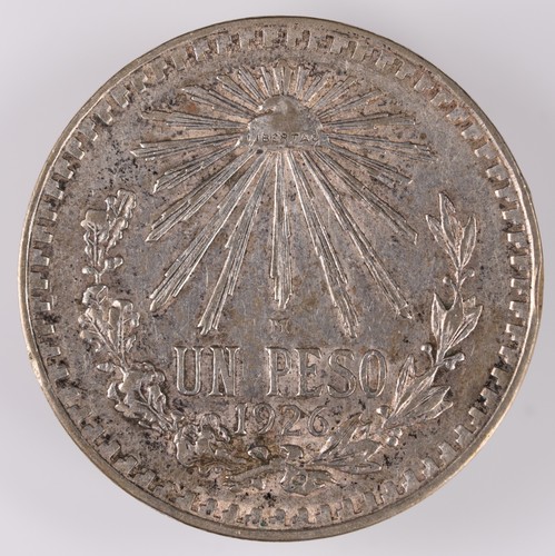 Mexico - 1 Peso - 1926 - Silver .720