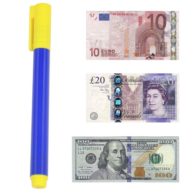 Money Checker Pen Forged Bank Note Detector Pens Fake Notes Tester Pen Fraud Money Checker Pen Forged Bank Note Detector Pens Fake Notes Tester Pen Fraud