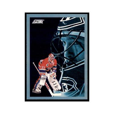 1992 Score Canadian Patrick Roy Montreal Canadiens #489