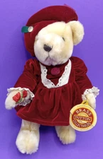 Pickford Bears Brass Button Collectables Pearl Bear of Wealth 12" Plush 1997 Vtg
