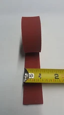 SILICONE SPONGE RUBBER ROLL  1/8THK X 1” WIDE X  10 FT LONG HIGHT TEMP