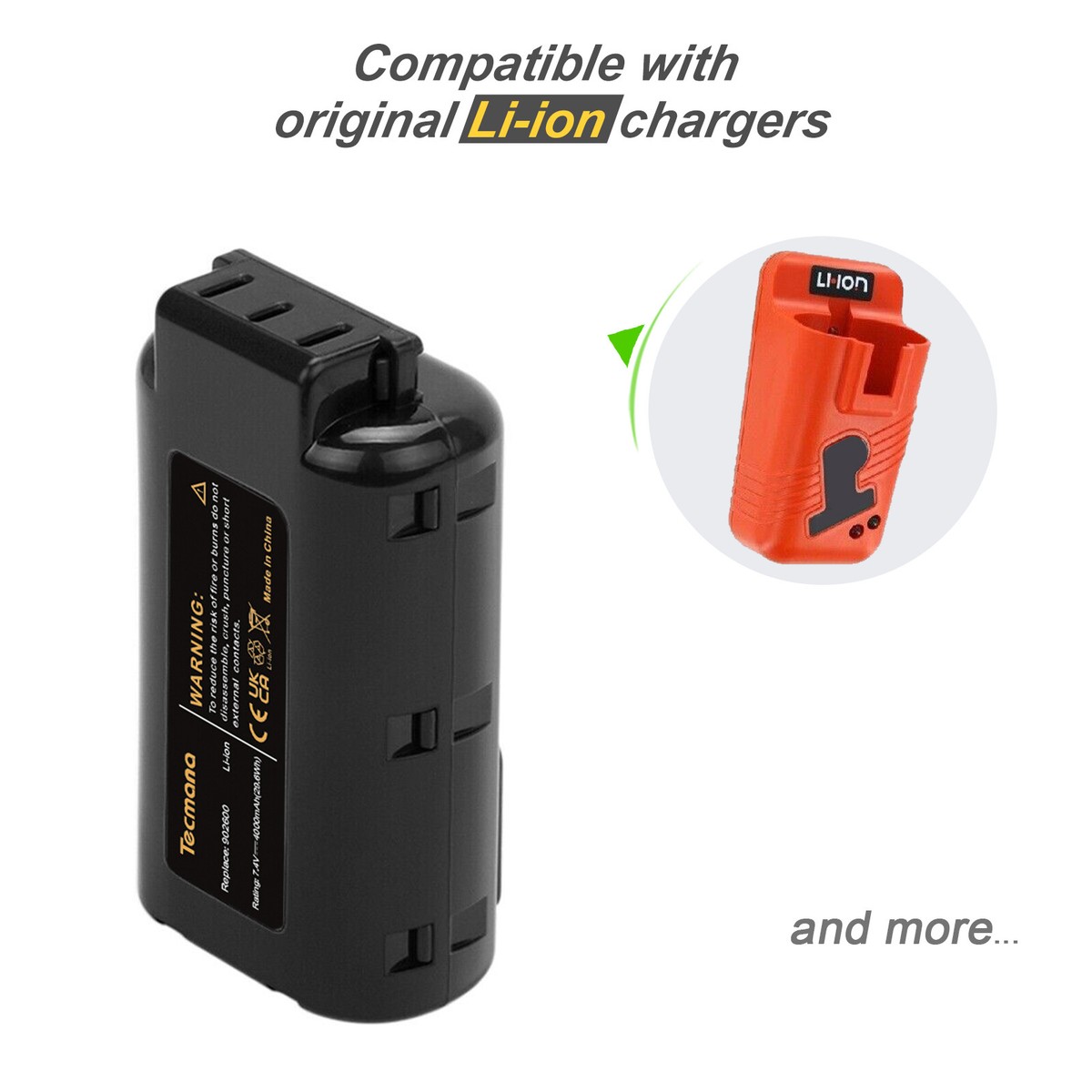 4Ah Li-ion Battery for Paslode 902400 902600 902661 918000