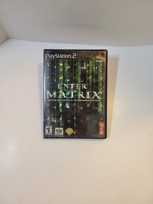 Enter the Matrix (Sony PlayStation 2 PS2, 2003) Complete