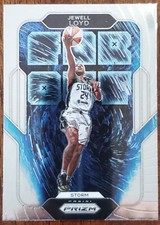 2022 PANINI PRIZM WNBA JEWELL LOYD FAR OUT SEATTLE STORM CARD #15 NM/MT