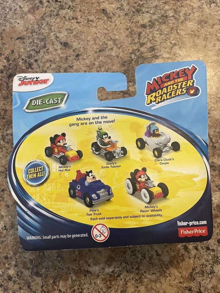 📀 Mickey and The Roadster Racers CLARA CLUCKS COUPE *DISTRESSED BOX* NEW - Image 2 of 3