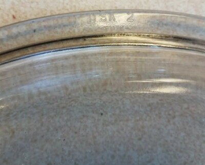 Couvercle de remplacement rond en verre transparent
