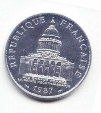 --- 100 Francs Panthéon 1987 d'une Série Fleur de Coin