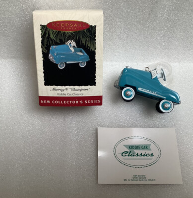 Hallmark Ornament 1994 Kiddie Car Classics Murray Champion Cast Metal 1st Series