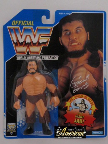 WWF Hasbro 1994 version Giant Gonzalez (blue card)...