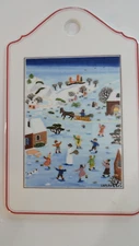 Villeroy and Boch Naif Christmas/Winter Cheese/Serving Board  Country LifeLaplau