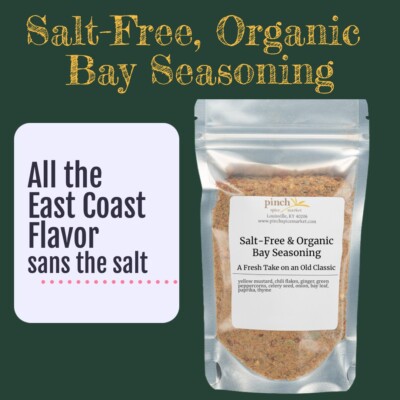 Bay Seasoning | Organic Salt-Free Version | Full of Flavor, No Salt!