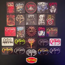 Obituary Band Vinyl Stickers Heavy Death Metal Music Metalhead Rock Art