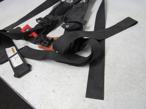 PRO ARMOR 4 POINT HARNESS SAFETY BELT 2" PADDED ATV UTV RZR 1-MI - Picture 6 of 8