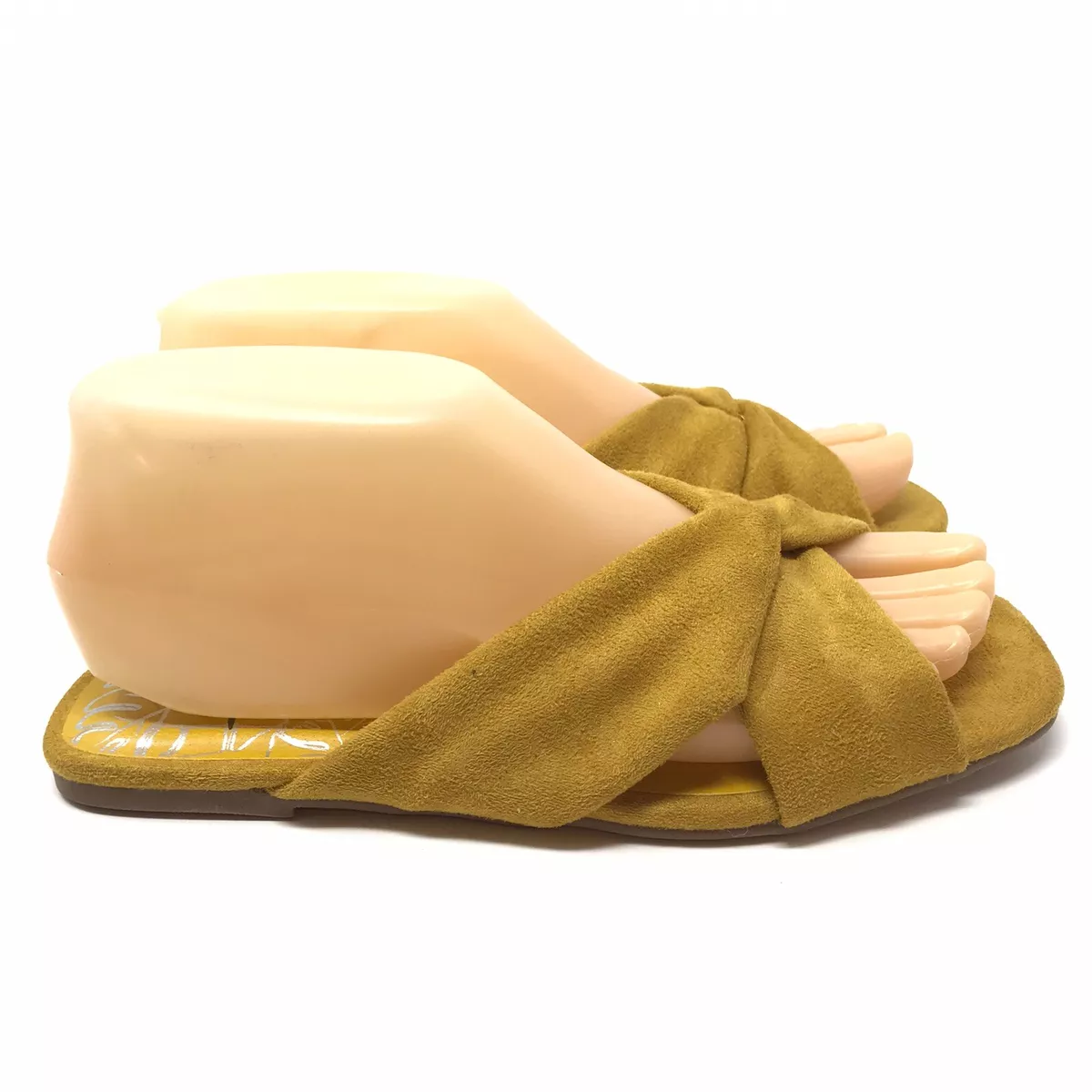 Dv by Dolce Vita Women s Addie Micro Suede Knotted Slide Sandals
