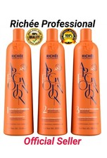 Rich e Argan and Ojon Keratin Treatment Professional Kit 3 steps 3x34Oz