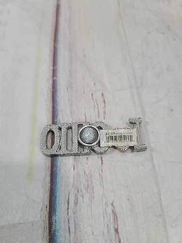 I Love Ohio Heart And Rhinestone Fridge Magnet - Picture 2 of 2