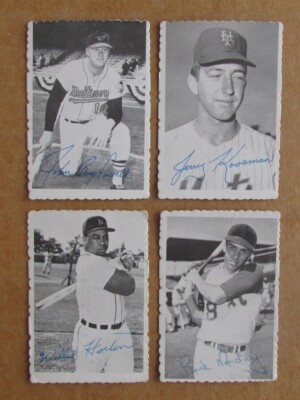 1969 TOPPS BASEBALL DECKLE EDGE CARDS COMPLETE YOUR SET U-PICK UPDATED 5/25