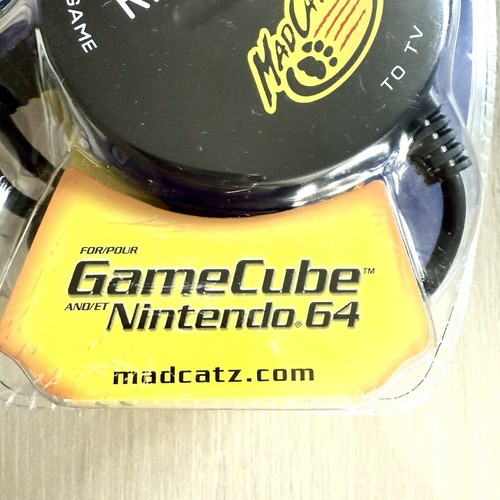NEW! Mad Catz RF Adapter 5604 For Xbox GameCube Nintendo 64 SNES - Picture 3 of 8