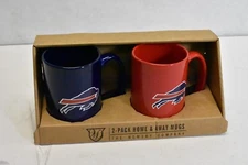 Buffalo Bills The Memory Company 2 Pack Home & Away Coffee Mugs 12 oz