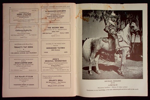 San Francisco Horsemen's Association CA Souvenir Program 1947 Horse Equestrian - Picture 11 of 11
