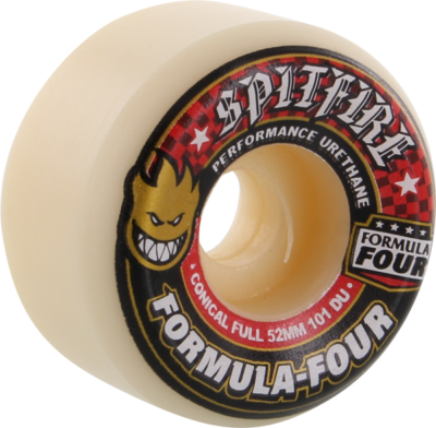 Spitfire Formula Four Conical Full 52mm 101a Skateboard Wheels Set