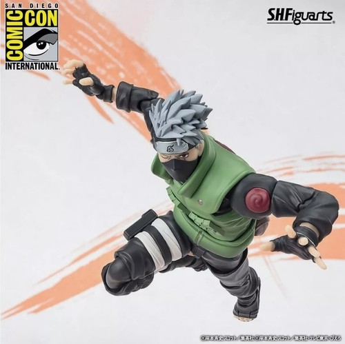 SDCC 2024 Bandai Naruto Shippuden S.H.Figuarts Kakashi Hatake Edición Exclusiva - Imagen 5 de 7