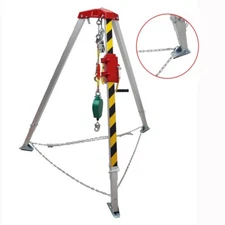 TECHTONGDA Confined Space Tripod Kit for Deep Well High-rise Buildin 1800lbs