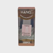 Hang Gel x Tips Premium 100 pc Refill Box Round Medium