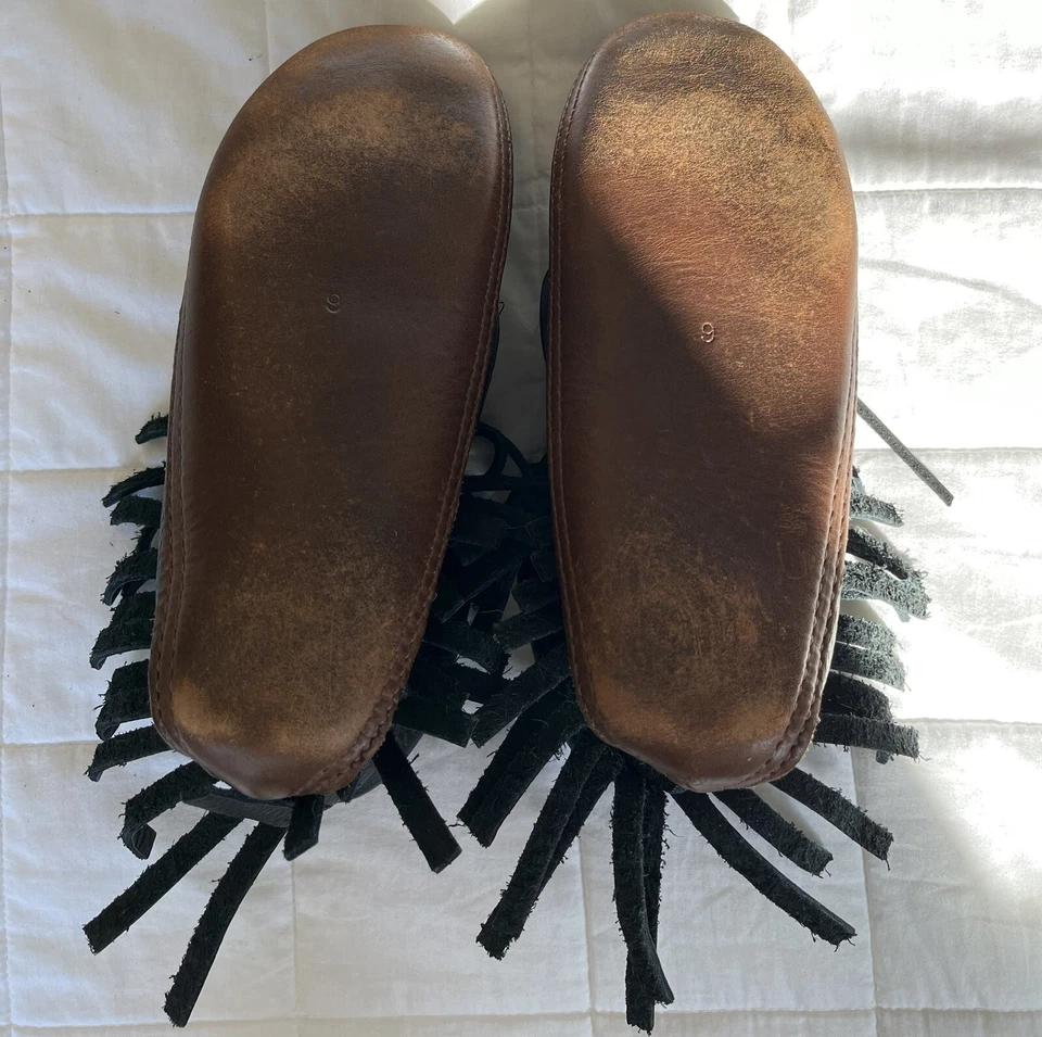 Mocasines de piel de búfalo - para hombre 9 - armonía de puesta a tierra Foto 2 de 4