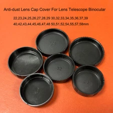 22mm-58mm Plastic Anti-dust Lens Cap Cover For DSLR Lens Telescope Binocular