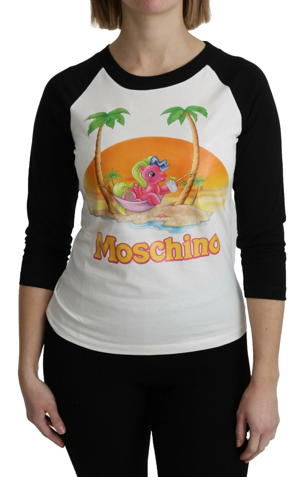 Moschino 100% Cotton T-Shirts for Women