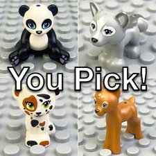LEGO Animals Figures YOU PICK  Horse Bird Cat Dog Bunny Turtle Monkey Farm Zoo