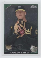 2009 Topps Chrome Andrew Bailey #190 0a1