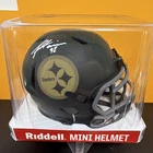 James Harrison Pittsburgh Steelers Riddell Mini Helmet Signed Salute to Service