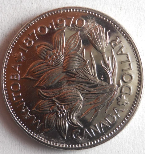 1970 CANADA DOLLAR - AU/UNC PROOF LIKE Coin - Lot #B4