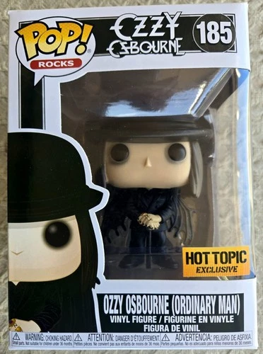 Funko Pop! Rocks #185: Ozzy Osbourne (Ordinary Man) - Hot Topic Excl - Vaulted